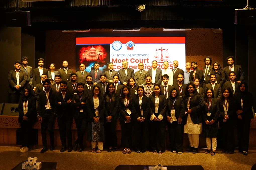 Department of Law organized 6th Intra Department Moot Court Competition 2025